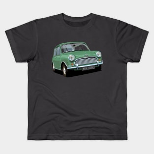 classic green mini cooper Kids T-Shirt